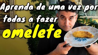 Aprenda de uma vez por todas a fazer OMELETE [upl. by Hatokad]