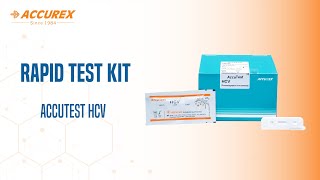 AccuTest HCV Rapid Card Test Kit  HCV test  Rapid Test  HCV Meaning  Accurex [upl. by Townie]