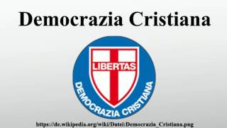 Democrazia Cristiana [upl. by Vere]