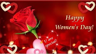 Happy International Womens Day Wishes Quotes Greetings and Messages [upl. by Anauqahc]