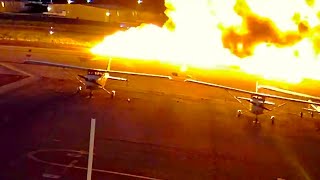 Fatal Crash of Beechcraft B60 quotDukequot at Fullerton Airport Part Three and More [upl. by Anitsirhcairam]