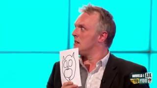 Greg Davies and his evil owl  Would I Lie to You [upl. by Ayatnwahs]