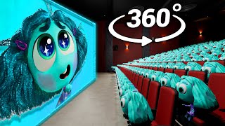 Inside Out 2 360°  CINEMA HALL  4K VR 360 Video ENVY EDITION [upl. by Abijah]