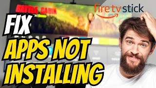 How to Fix Apps Not Installing or Stuck on Firestick 4k Easy Method [upl. by Downes]