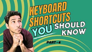 Essential Keyboard Shortcuts to Boost Your Productivity  Windows Key Shortcuts  Hindi Tutorial [upl. by Rafaela235]