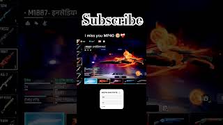 M1887 ye skin hai ky aap ke pass ffytshortvideo video shorts trending popularyoutubeshorts [upl. by Dnaleel]