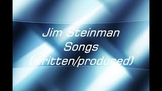 Johns Top 10  Jim Steinman Songs [upl. by Ludvig]