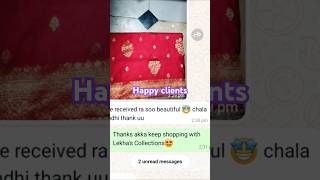 Customer happy reviews from Lekhas CollectionsLekhas collectionshappy clientsfestival sales [upl. by Luana]