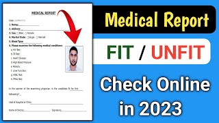 How To Check Medical Report in 2023  Saudia Ka Medical Report Kaise Check Kare [upl. by Nialb439]