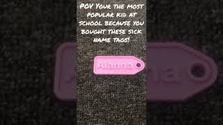 Get These Name Tags NOW httpsmynametagsquaresite [upl. by Parette]