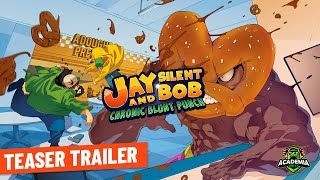 Jay and Silent Bob Chronic Blunt Punch  Teaser Trailer Beat Em Up Games [upl. by Kcirtapnaes]