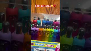 Gel Pens✨🌈Paper Mate shorts gelpens stationery organization satisfying foryou pens [upl. by Enileuqcaj320]