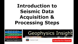 Seismic Data Acquisition Essential Processing Steps amp Techniques to Boost Your Geophysics Career [upl. by Irab]