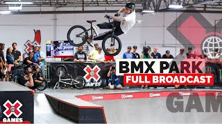 BMX Park FULL COMPETITION  X Games 2022 [upl. by Nytsirhc184]