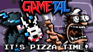 Its Pizza Time Pizza Tower  GaMetal Remix [upl. by Alyehs213]