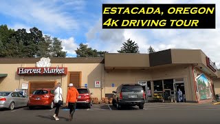 Estacada Oregon  4k Driving Tour  After Stage 3 Evacuation [upl. by Bolte]