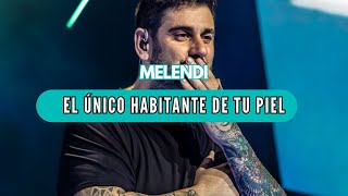 MELENDI  El único habitante de tu piel 🎻🌃🎶 Concierto en Movistar Arena [upl. by Ttevy]