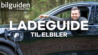 LADEGUIDE FOR ELBILER 2022 Find den billigste ladeløsning  bilguiden [upl. by Yddeg688]