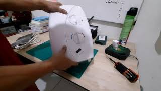 Tutorial cara membuka Instant Water Heater Atmor 301 untuk memasang kabel listrik di terminal [upl. by Airebma]