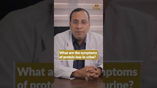 Symptoms of Protein Loss In Urine  Best Urologist in South Delhi  Dr Niren Rao  shorts [upl. by Leaj]