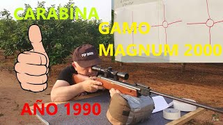 CARABINA GAMO MAGNUM 2000joselucarabinaspcp [upl. by Aicilas870]