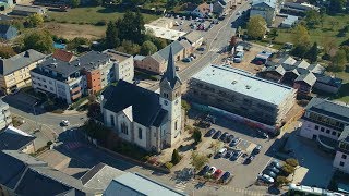 Leudelange from above [upl. by Ecirtael]