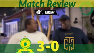 Mamelodi Sundowns 30 Cape Town City  Match Review  Player Ratings [upl. by Enelyaj]