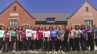 Sororities Have a New Home at Valpo [upl. by Lamrej]