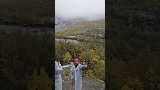 At the Birksdal Glacier in Norway birksdalglacier norway glacier [upl. by Townie924]