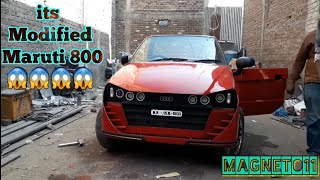 maruti 800 to sports car  Best ever modified maruti 800  MAGNETO11 [upl. by Loveridge]