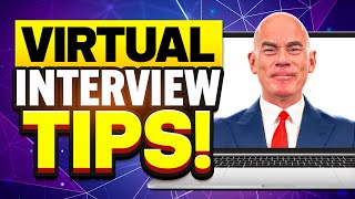 VIRTUAL INTERVIEWS How To PREPARE For An ONLINE VIRTUAL Job INTERVIEW QUESTIONS amp ANSWERS [upl. by Amador]