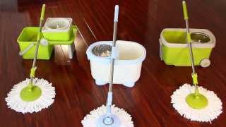 wwwSpinCleanMopcom New Innovative spinning mop [upl. by Lucinda]