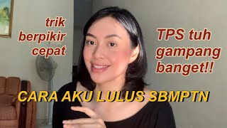 TIPS MENGERJAKAN SOAL TPS UTBK 2020 [upl. by Ailaro]