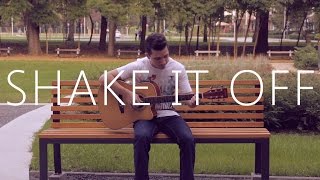 Shake It Off  Taylor Swift fingerstyle guitar cover by Peter Gergely WITH TABS [upl. by Jocelyn984]