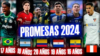 ⚽ EL MAYOR JUGADOR PROMESA del 2024 de CADA SELECCIÓN  Jugadores jóvenes 🧐 [upl. by Aihsemat]