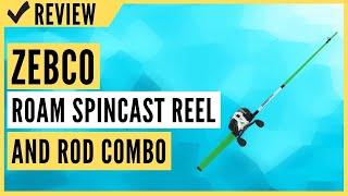 Zebco Roam Spincast Reel And Rod Combo Review [upl. by Sankey]