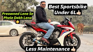 Best 600cc Bike In India HONDA CBR 650f Ownership Review [upl. by Tobit]