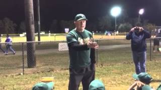 Little League Pregame Speech  quotYour dads a loserquot [upl. by Janeva]