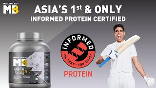 MB BIOZYME  Asias 1st amp Only INFORMED PROTEIN USA Tested Certified Brand  Shubman Gill film 2 [upl. by Gothard990]