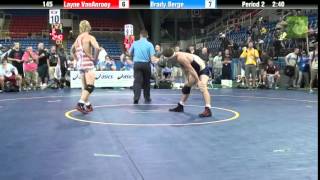 145 Layne VanAnrooy vs Brady Berge [upl. by Fransen448]