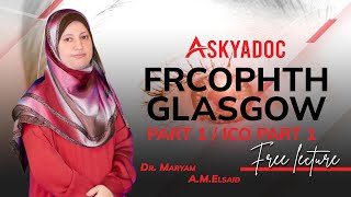 FRCOphth part 1 Live course  1st Free Lectures by DrMaryam Abdelrahman Mohamed 🎯 [upl. by Ebner429]