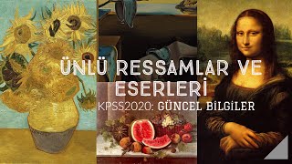 Dünyaca Ünlü Ressamlar ve Eserleri [upl. by Romine]