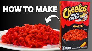 Cheetos Mac and Cheese Flamin Hot How To Make [upl. by Justen724]