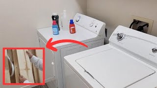 How a piece of wood can make your laundry room prettier and more organized Really [upl. by Taro812]