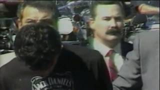 Richard Ramirez being brought in by officers [upl. by Akinej215]