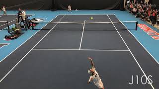 April 2019 College Tennis Top Points [upl. by Nollahs987]