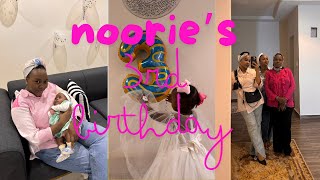 Noories 3rd birthday  Birthday Vlog [upl. by Anilehs220]