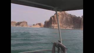 Wahweap Bay to Mountain Sheep Canyon  Lake Powell Utah [upl. by Yanal992]