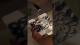 Engraving Ceramic Tile laserengraving lasertreediy [upl. by Aylmer]