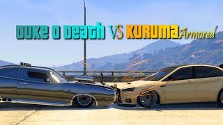 GTA V Online Kuruma vs Duke O death  Best car for Beginner [upl. by Hudson]